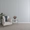 Ekena Millwork 48H x 1/2T Adjustable PVC Slat Wall Panel Kit w/ 4W Slats, Unfinished contains 11 Slats SWP55X48X0500UN - alternate 1